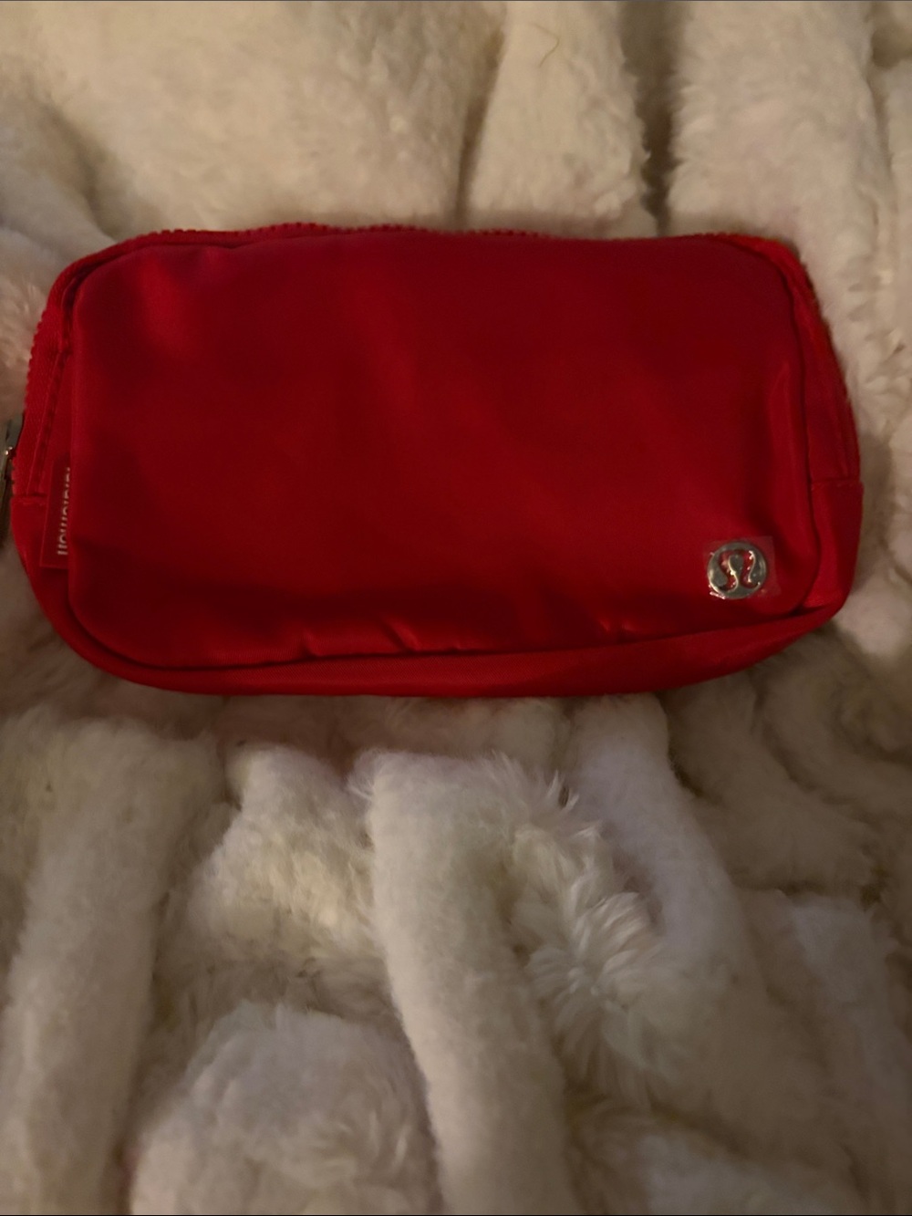 lululemon athletica Red belt bag